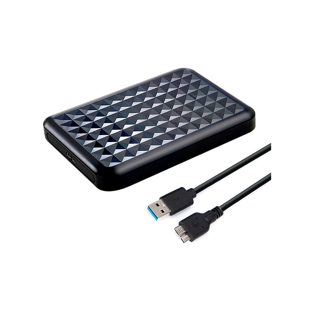 Кишеня зовнішня Dynamode 2.5″ SATA HDD/SSD USB 3.0 Black (DM-CAD-25318)