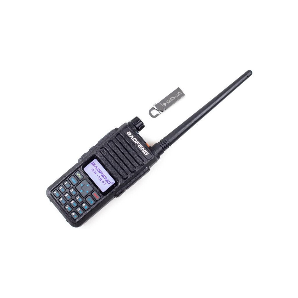 Портативна рація Baofeng DR-1801UV із AES+ флеш пам’ять 64 ГБ