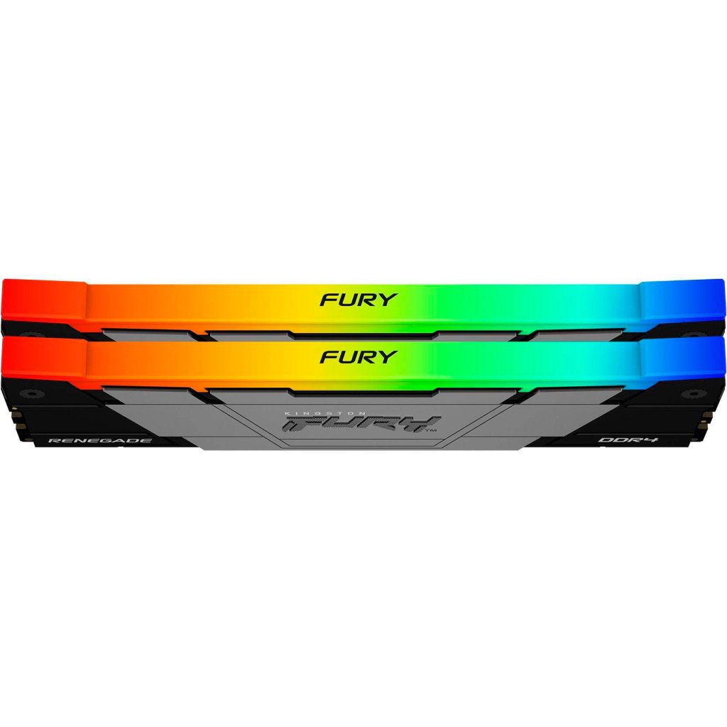 Модуль пам’яті для комп’ютера DDR4 32GB (2x16GB) 3600 MHz Fury Renegade RGB Kingston Fury (ex.HyperX) (KF436C16RB12AK2/32)