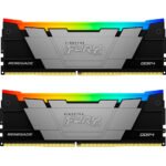 Модуль пам’яті для комп’ютера DDR4 32GB (2x16GB) 3600 MHz Fury Renegade RGB Kingston Fury (ex.HyperX) (KF436C16RB12AK2/32)