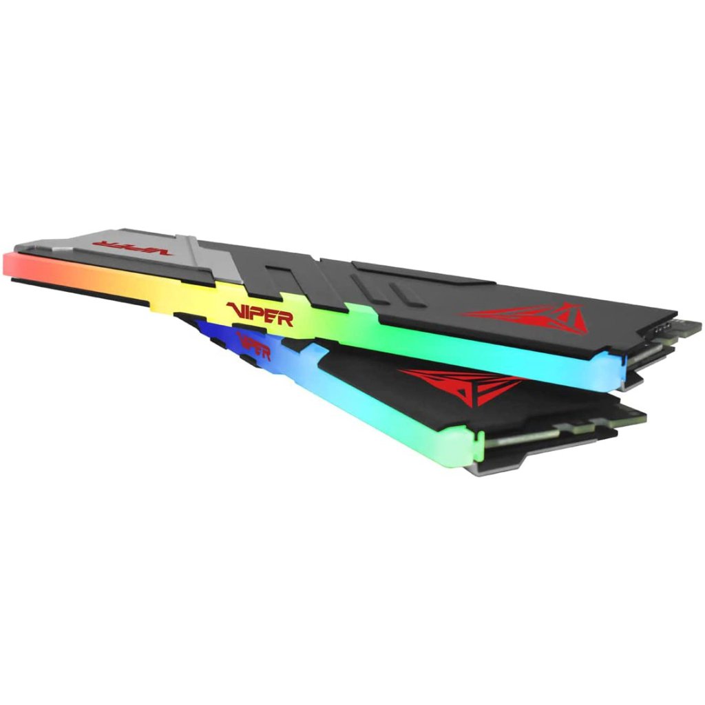 Модуль пам’яті для комп’ютера DDR5 32GB (2x16GB) 6000 MHz Viper Venom RGB Patriot (PVVR532G600C36K)