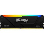 Модуль пам’яті для комп’ютера DDR4 32GB 3600 MHz Fury Beast RGB Kingston Fury (ex.HyperX) (KF436C18BB2A/32)