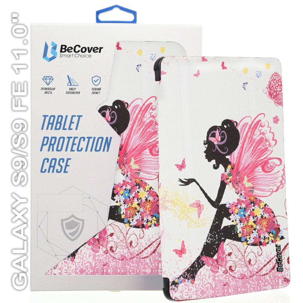 Чохол до планшета BeCover Smart Case Samsung Tab S9 (SM-X710/SM-X716)/S9 FE (SM-X510/SM-X516B) 11.0″ Fairy (710424)