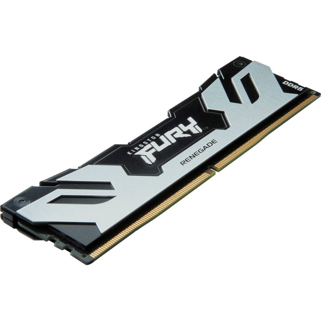 Модуль пам’яті для комп’ютера DDR5 96GB (2x48GB) 6400 MHz Renegade Silver XMP Kingston Fury (ex.HyperX) (KF564C32RSK2-96)