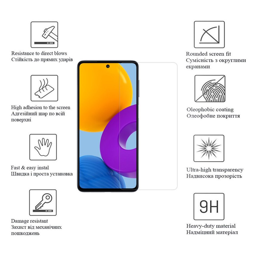 Скло захисне Drobak Motorola G84 (535372)