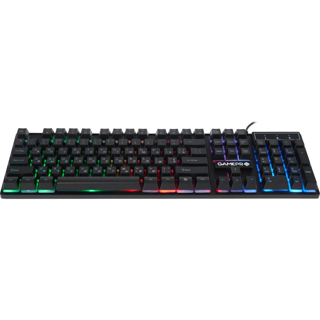 Клавіатура GamePro GK296 USB Black (GK296)