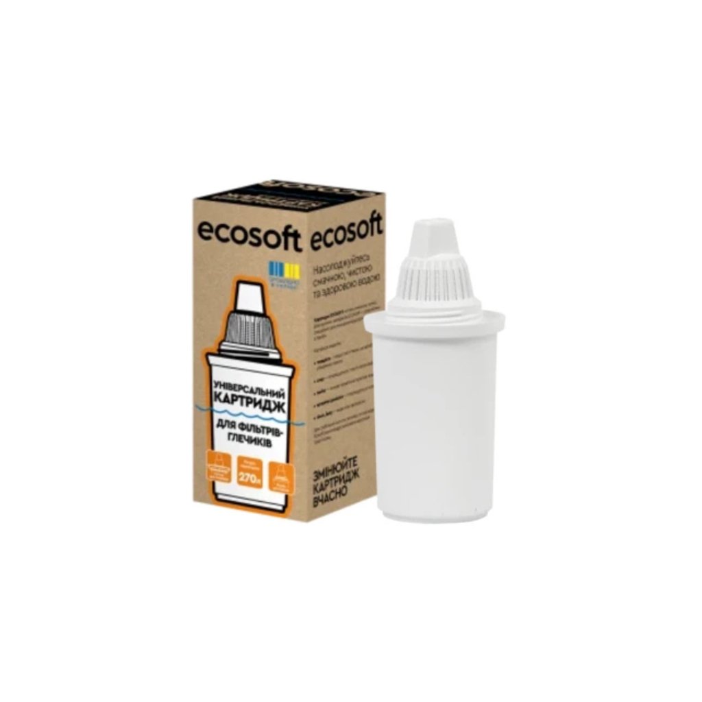 Картридж для фільтра глечика Ecosoft Картридж для глечиків універсальний (4820056801439)