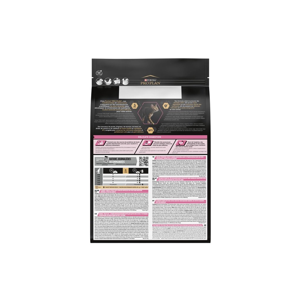Сухий корм для кішок Purina Pro Plan Delicate Lamb зі смаком ягняти 3 кг (7613035846708)