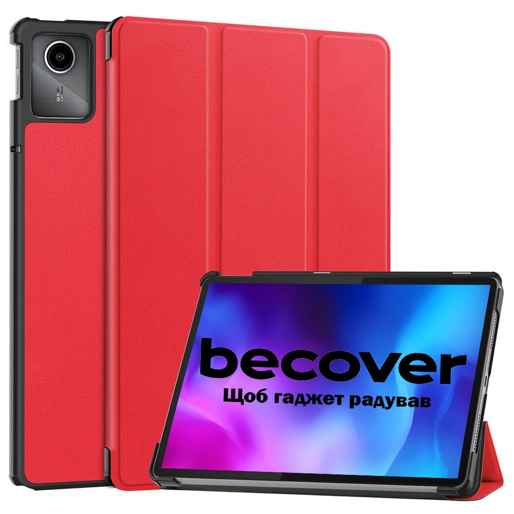 Чохол до планшета BeCover Smart Case Lenovo Tab M11 (2024) TB-TB330FU/Xiaoxin Pad 11 (2024) 11″ Red (710459)