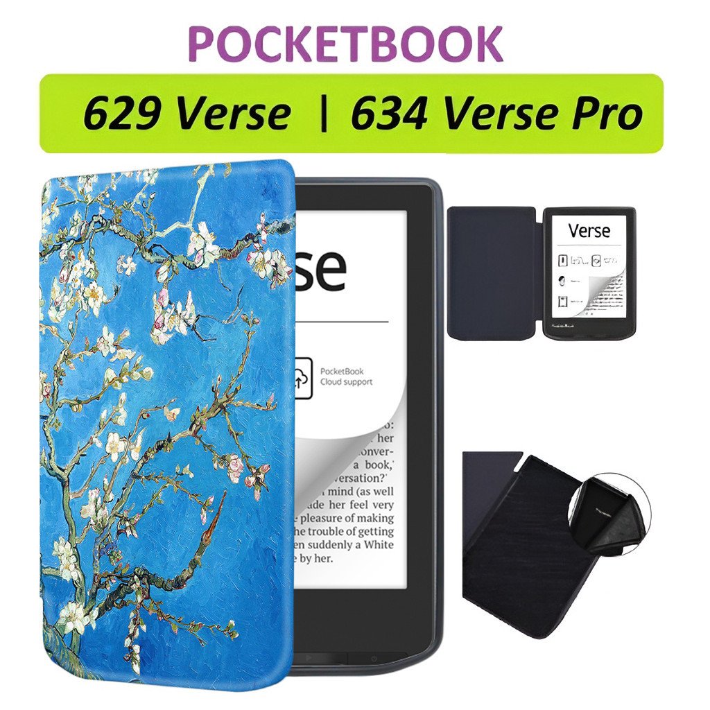 Чохол до електронної книги BeCover Smart Case PocketBook 629 Verse / 634 Verse Pro 6″ Spring (710981)