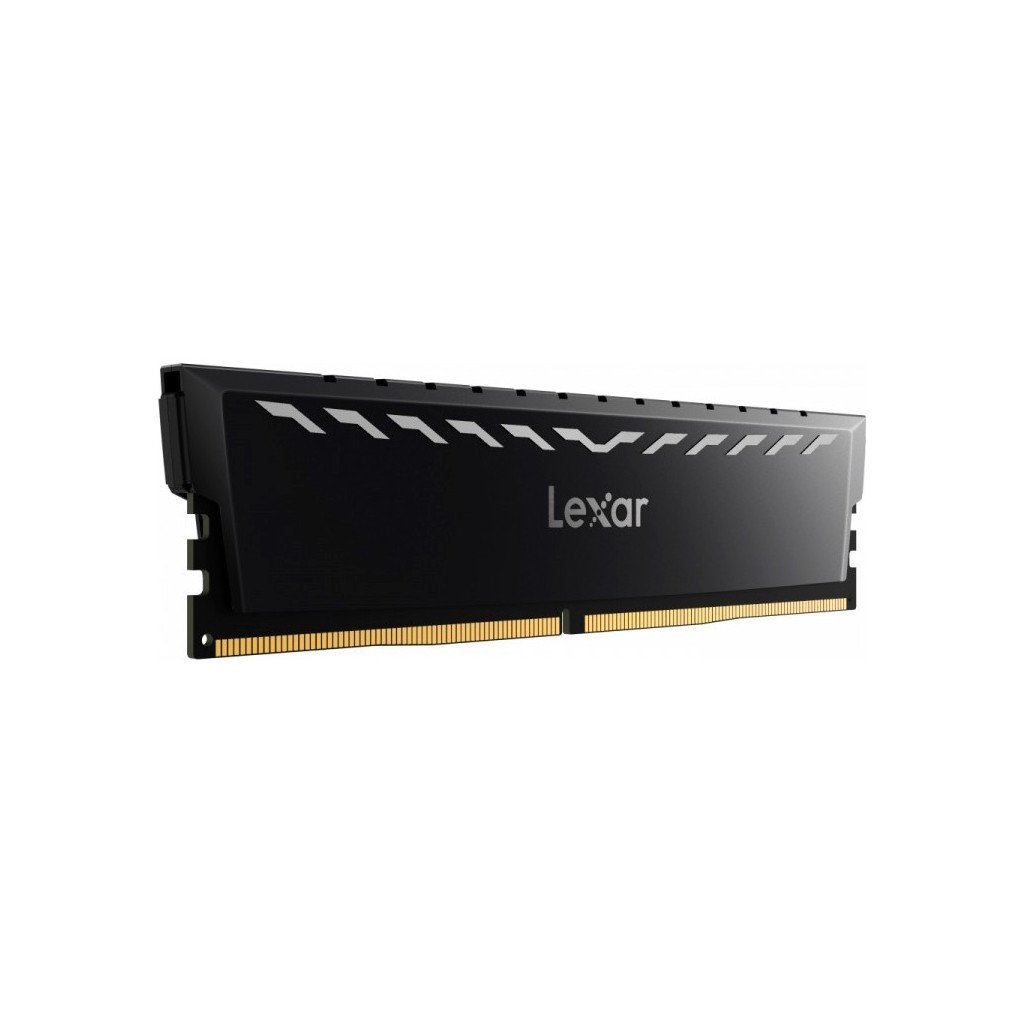 Модуль пам’яті для комп’ютера DDR4 16GB (2x8GB) 3600 MHz THOR Black Lexar (LD4U08G36C18LG-RGD)