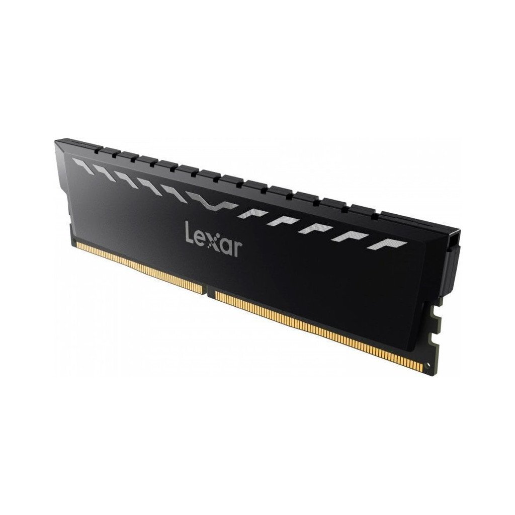 Модуль пам’яті для комп’ютера DDR4 16GB (2x8GB) 3600 MHz THOR Black Lexar (LD4U08G36C18LG-RGD)
