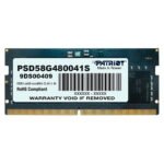 Модуль пам’яті для ноутбука SoDIMM DDR5 8GB 4800 MHz Patriot (PSD58G480041S)