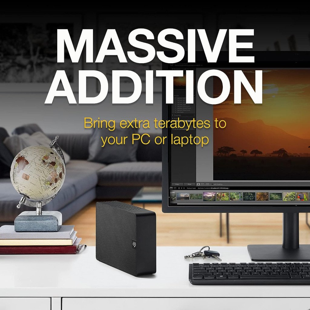 Зовнішній жорсткий диск 3.5″ 24TB Expansion Desktop Seagate (STKP24000400)