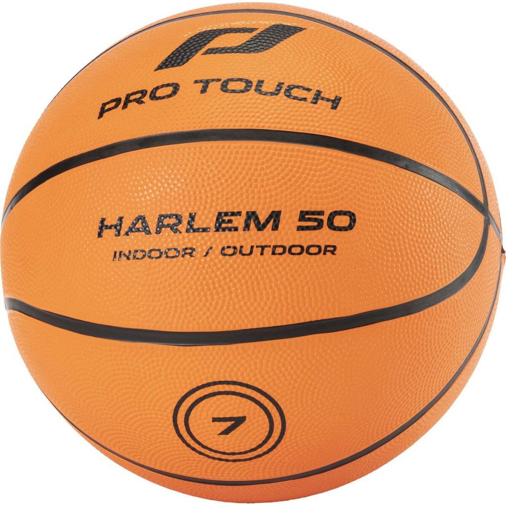 М’яч баскетбольний Pro Touch Harlem 50 80975474 чорно-помаранчовий Уні 7 (7613211920857)