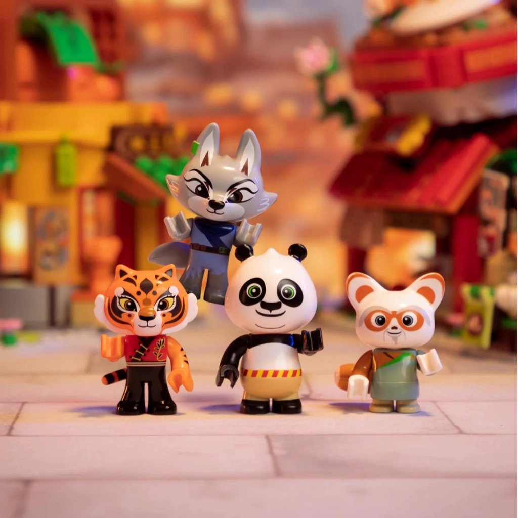 Конструктор Pantasy Kung Fu Panda Кунгфу Панда Міні Вид на вулицю – Фруктова крамниця Тигриці (86508)