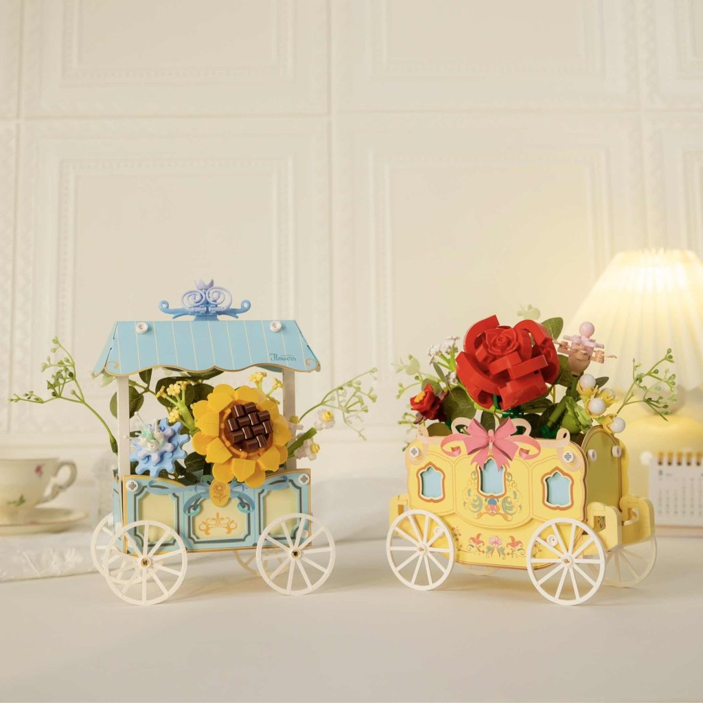 Конструктор Pantasy Original – Flower Cart Кошик із трояндами (15027)