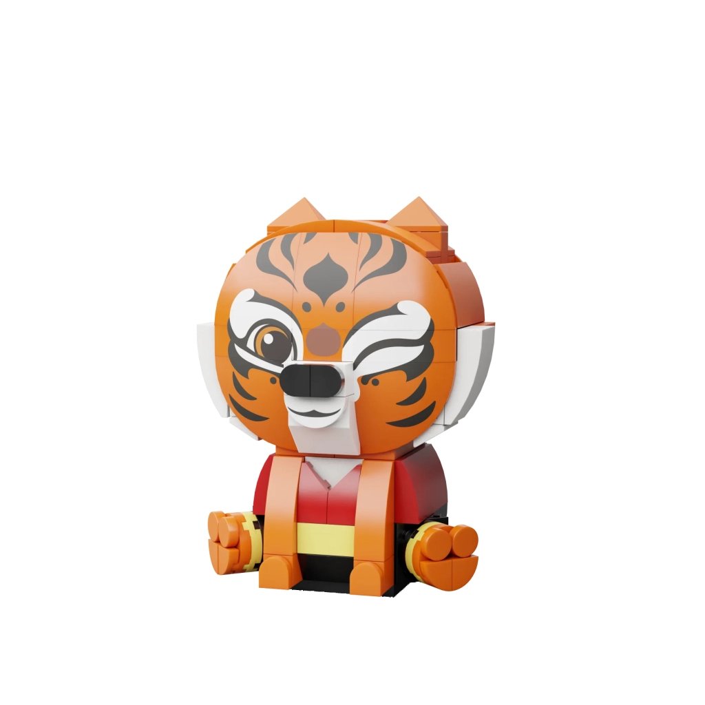 Конструктор Pantasy Kung Fu Panda Серія Сидячий малюк – Тигриця (99125)