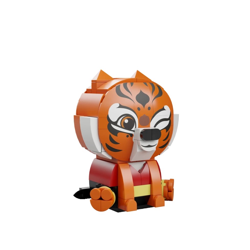 Конструктор Pantasy Kung Fu Panda Серія Сидячий малюк – Тигриця (99125)