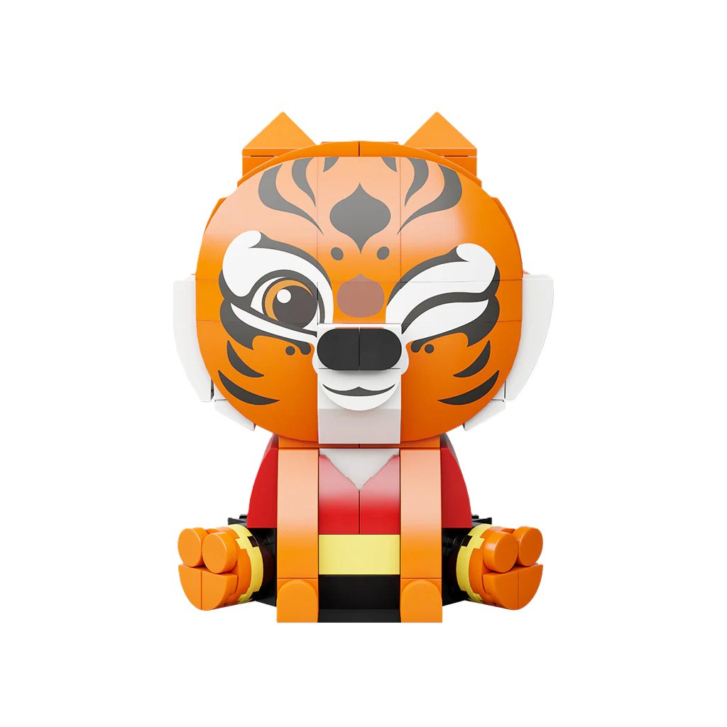 Конструктор Pantasy Kung Fu Panda Серія Сидячий малюк – Тигриця (99125)