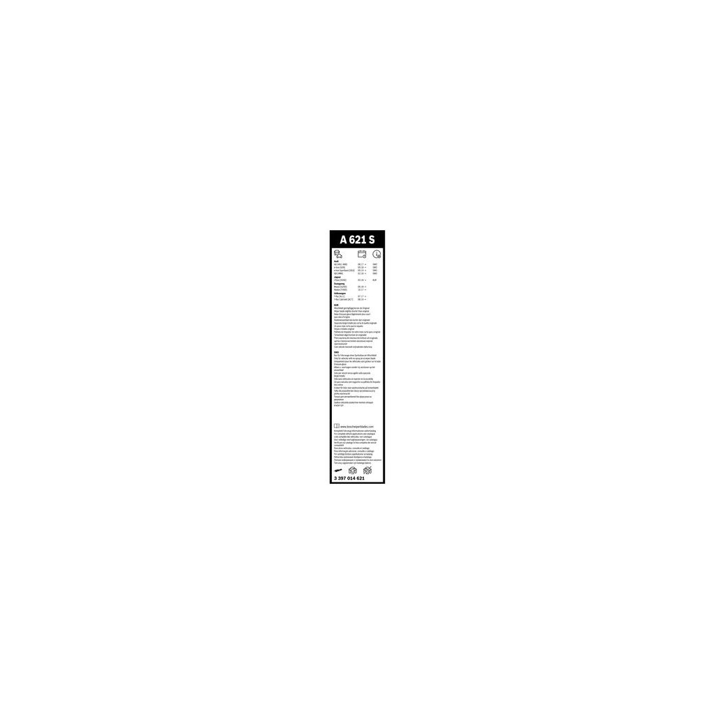 Щітка склоочисника Bosch 3 397 014 621