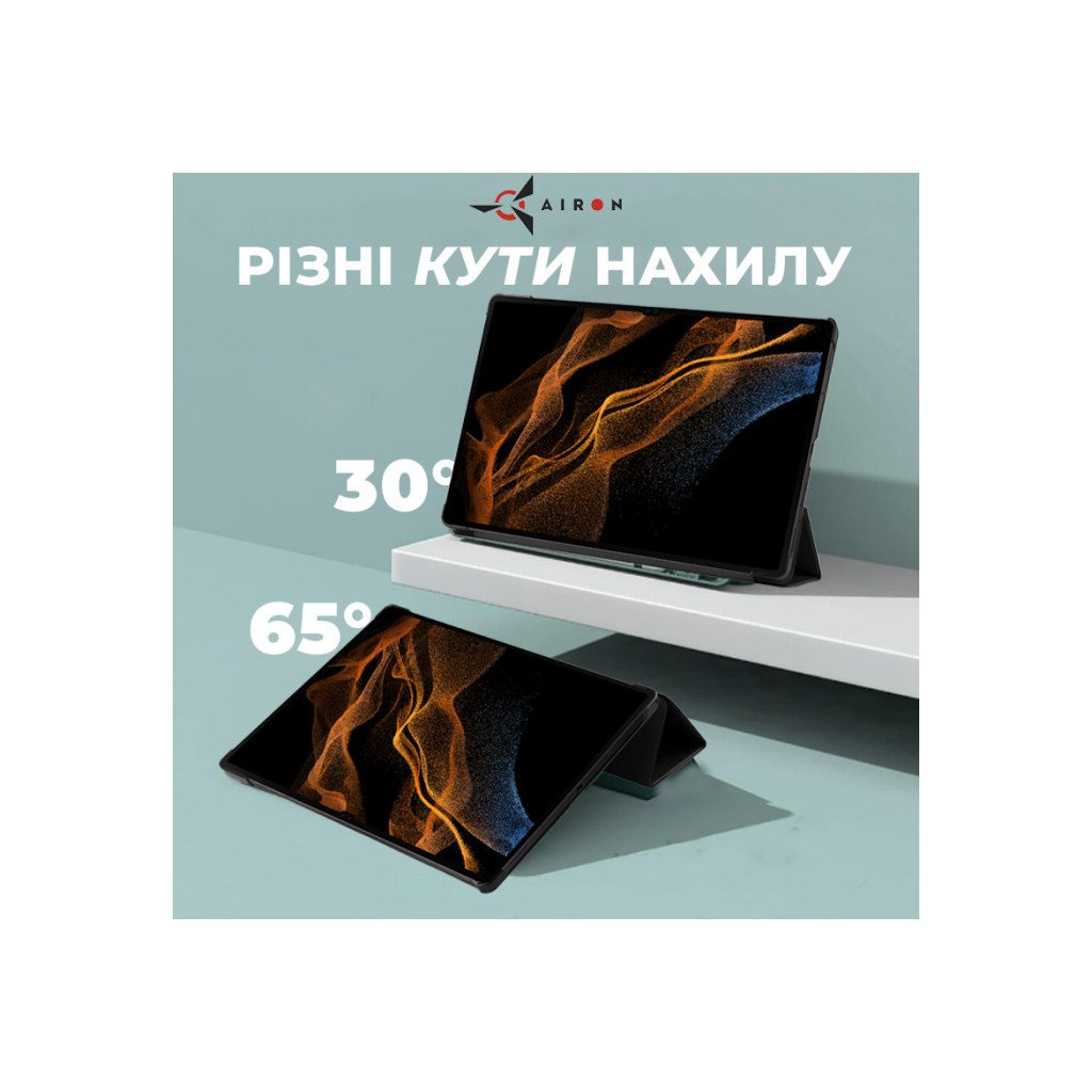 Чохол до планшета AirOn Premium Samsung Galaxy Tab S9 Ultra 14.6” 2023 + Film black (4822352781111)