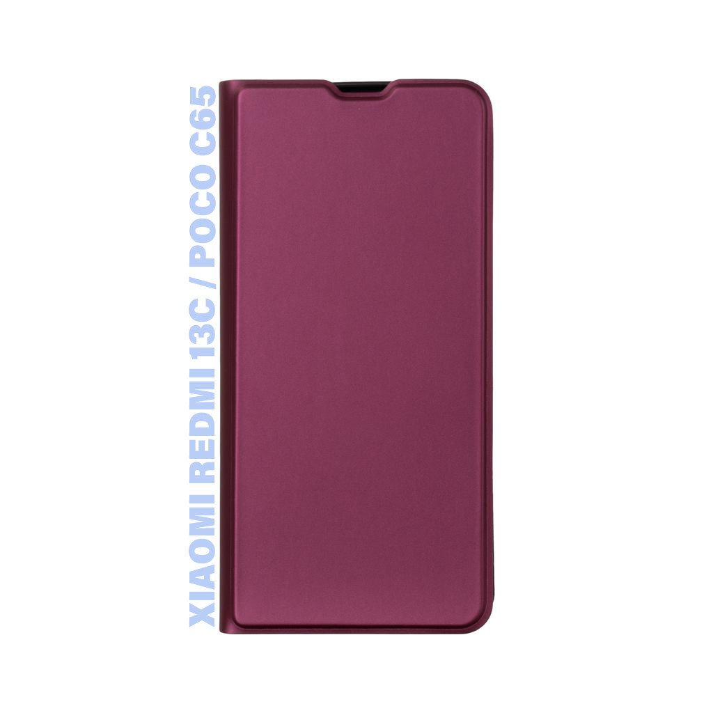 Чохол до мобільного телефона BeCover Exclusive New Style Xiaomi Redmi 13C / Poco C65 Red Wine (711196)