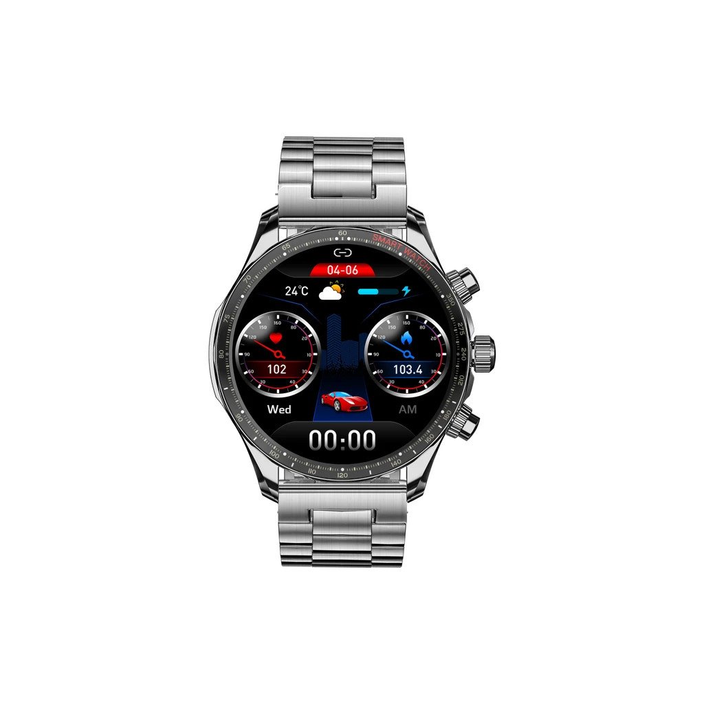 Смарт-годинник Globex Smart Watch Titan (silver)