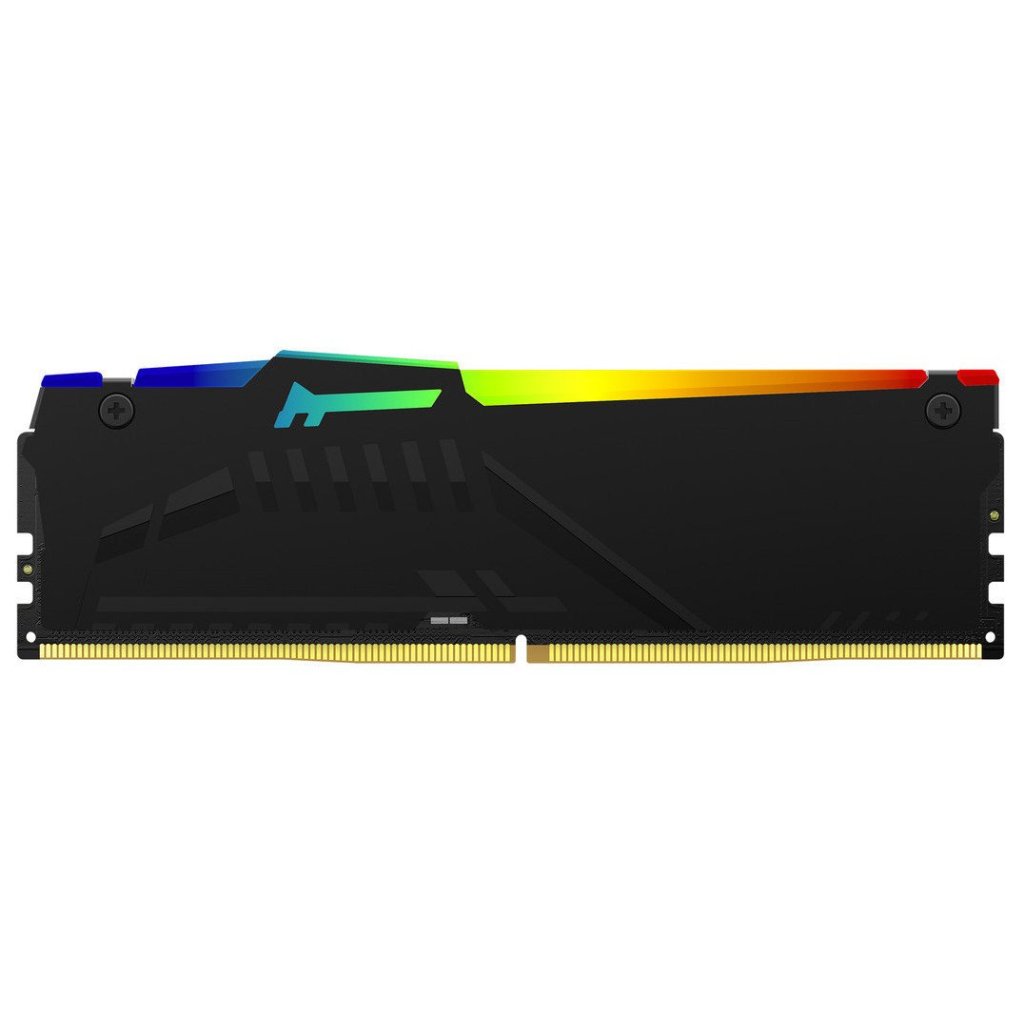 Модуль пам’яті для комп’ютера DDR5 32GB (2x16GB) 6000 MHz Beast RGB EXPO Kingston Fury (ex.HyperX) (KF560C30BBEAK2-32)
