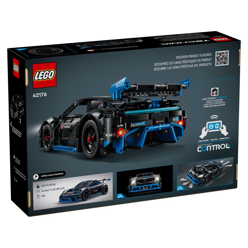 Конструктор LEGO Technic Автомобіль для перегонів Porsche GT4 e-Performance (42176)