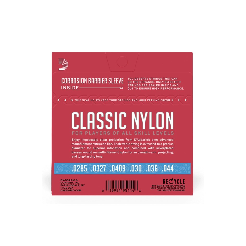Струни для гітари D’Addario Student Classics Hard Tension (EJ27H)