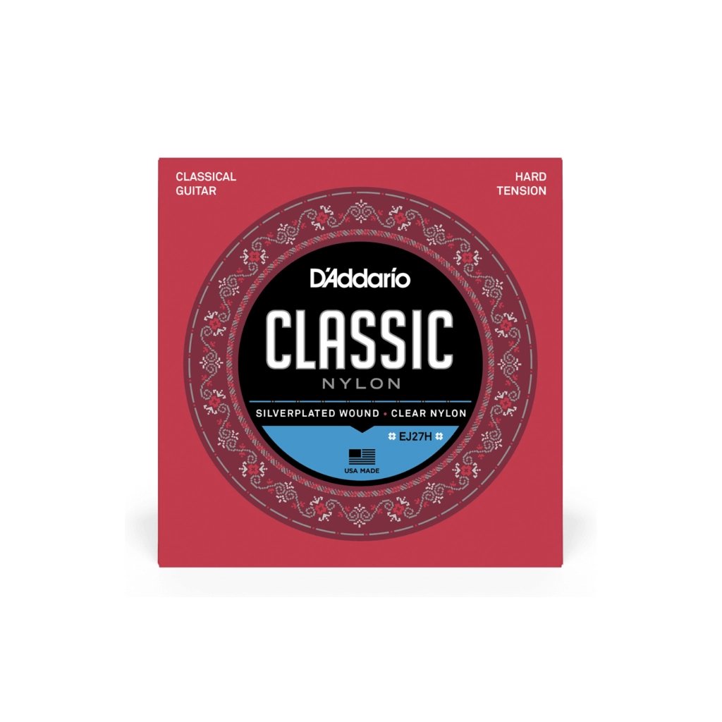 Струни для гітари D’Addario Student Classics Hard Tension (EJ27H)