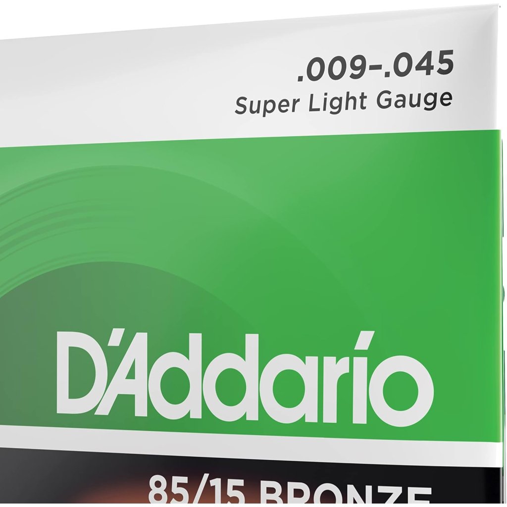 Струни для гітари D’Addario 85/15 Bronze Super Light (09-45) (EZ890)