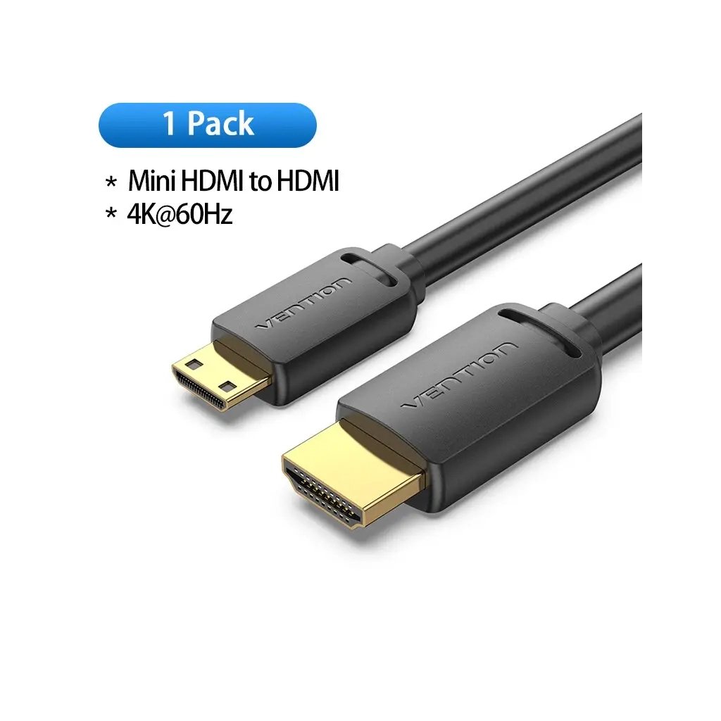 Кабель мультимедійний HDMI A to HDMI C (mini), 1.5m V2.0 4K 60Hz 18Gbps HDR Dolby Vention (AGHBG)