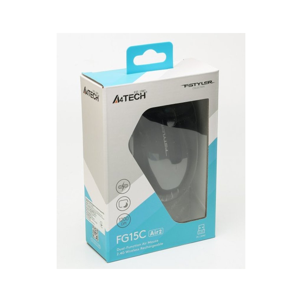 Мишка A4Tech FG15C Air2 Wireless Black (4711422004557)