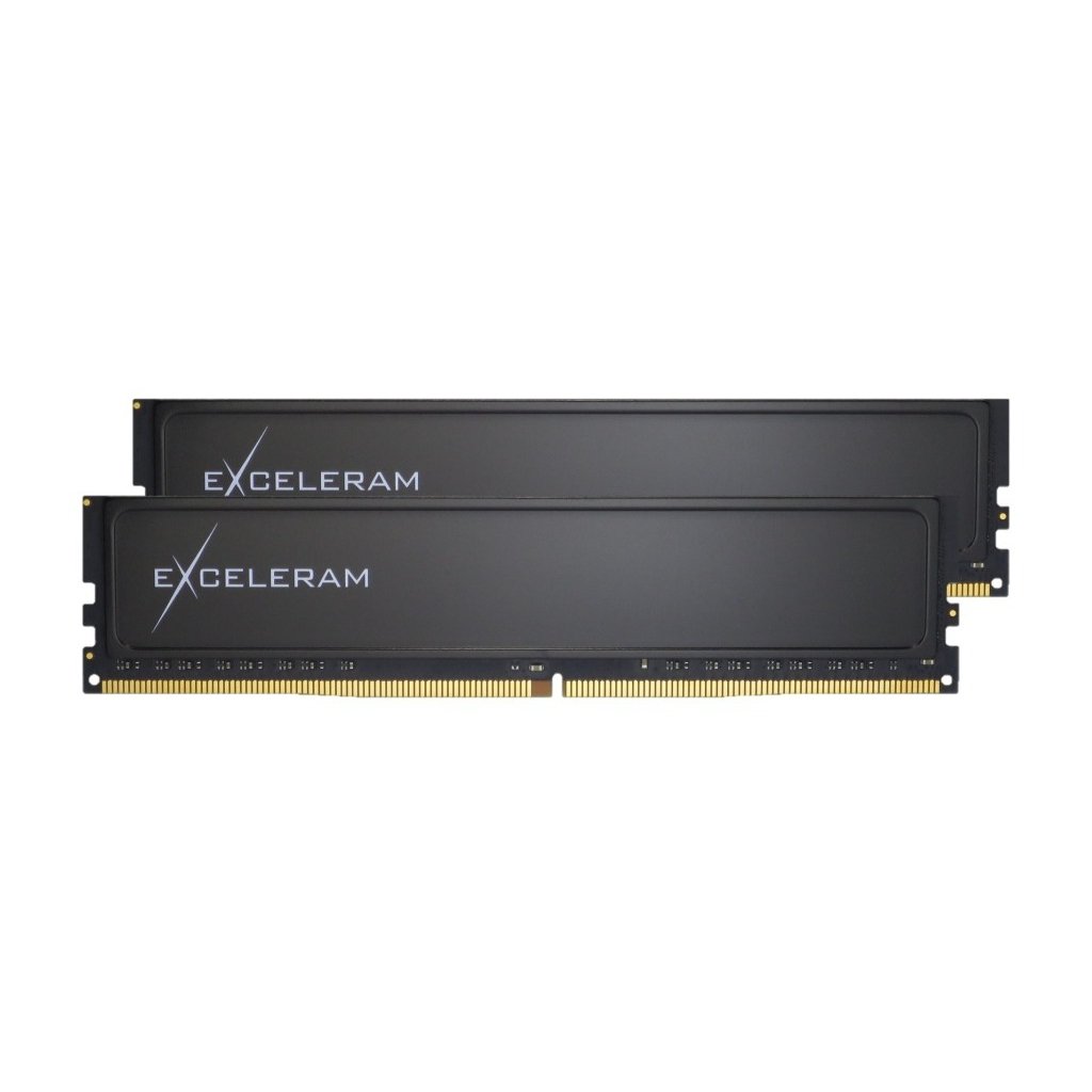 Модуль пам’яті для комп’ютера DDR4 16GB (2x8GB) 3200 MHz Black Sark eXceleram (ED4163222AD)