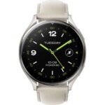 Смарт-годинник Xiaomi Watch 2 Titan BHR9306GL Gray Case White Leather Strap (1093970)