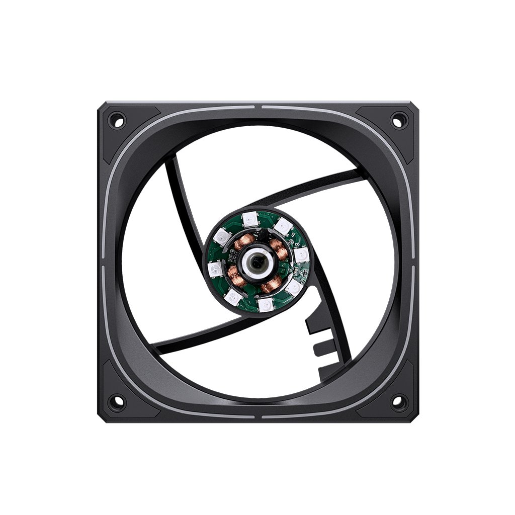 Кулер до корпусу JONSBO FR-505B ARGB Black