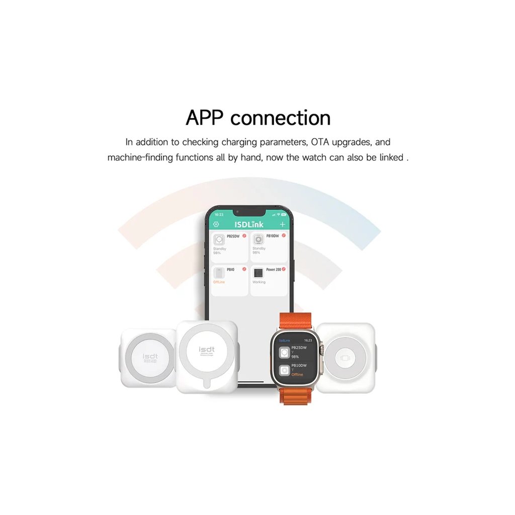 Батарея універсальна iSDT PB25 DW Portable Charger Power Bank (iSDT-PB25)