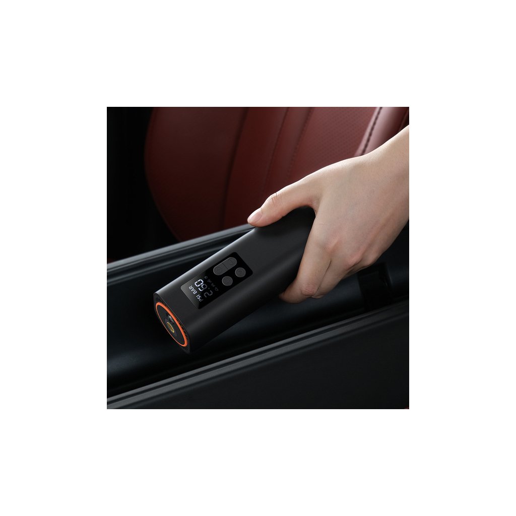 Автомобільний компресор Baseus Super Mini Inflator Pump Black (CRCQ000001)