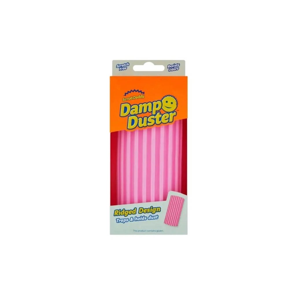 Губка для прибирання Scrub Daddy Damp Duster Для пилу Рожева (5060481022767)