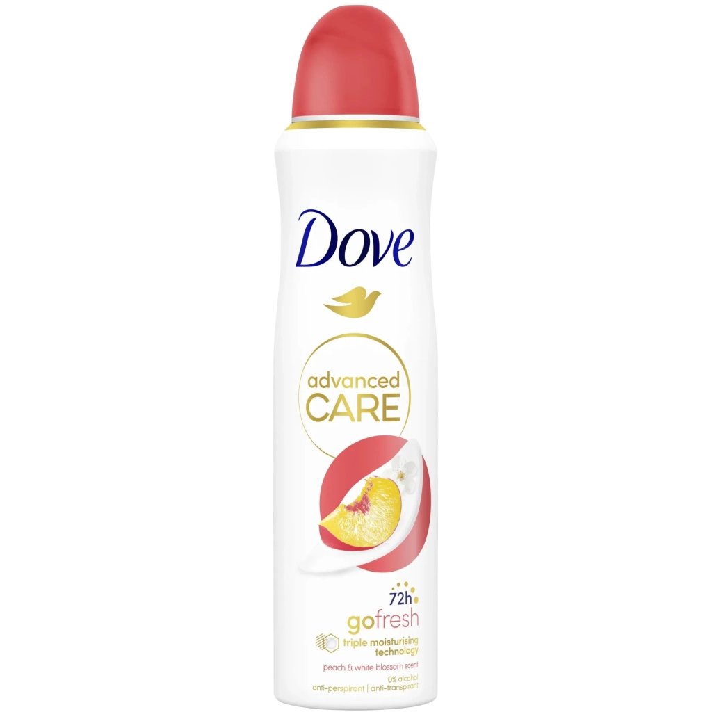 Антиперспірант Dove Персик та білі квіти 150 мл (8720181444524/8720181443572)