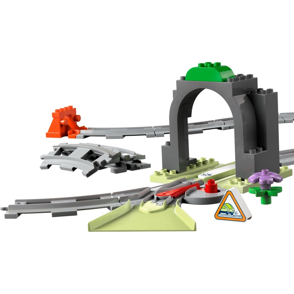 Конструктор LEGO DUPLO Town Додатковий набір. Залізничний тунель і колії (10425)