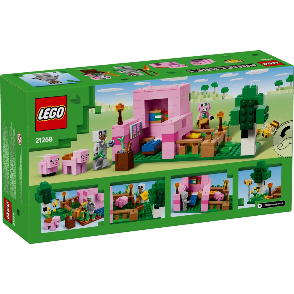 Конструктор LEGO Minecraft Будинок для поросят (21268)