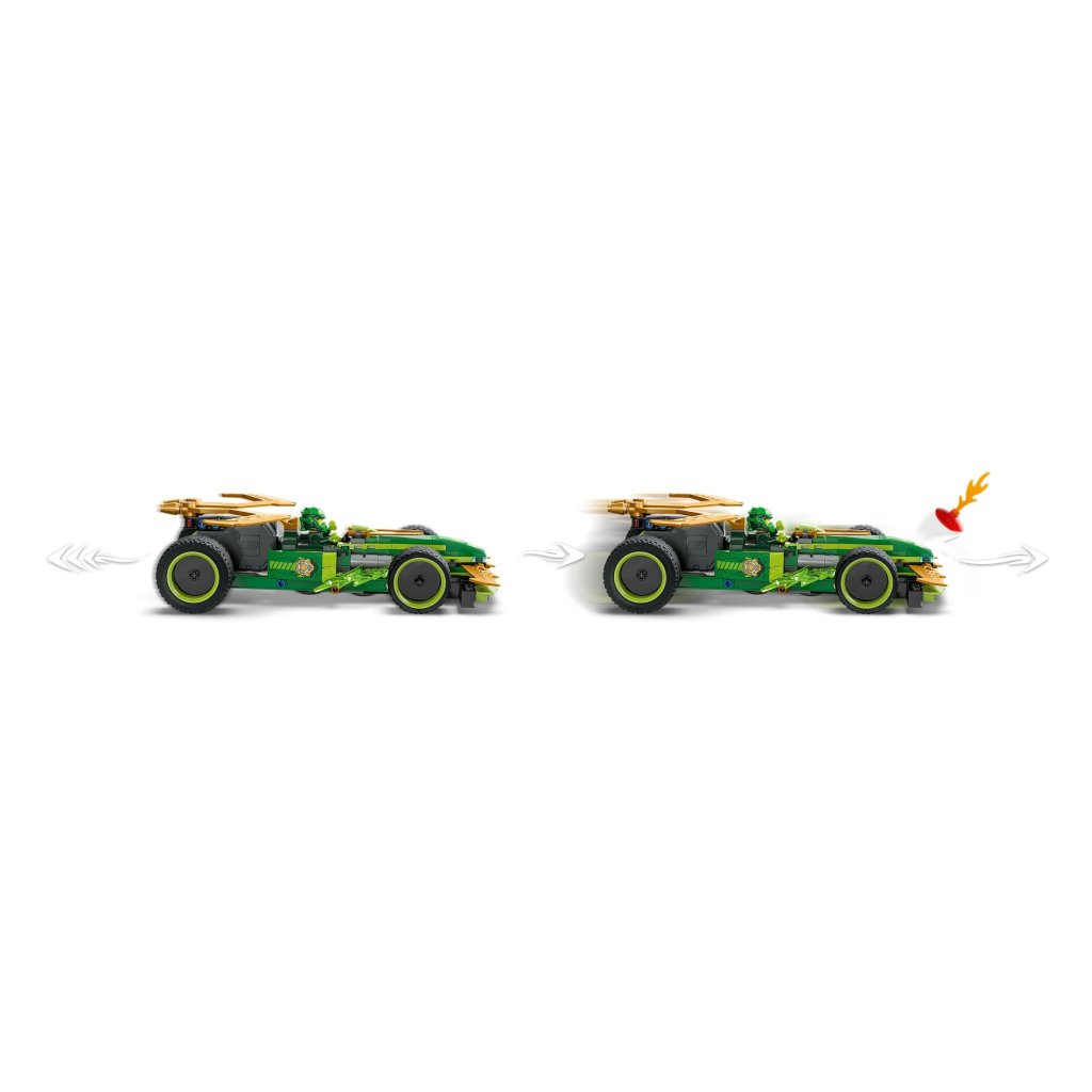 Конструктор LEGO Ninjago Автомобіль для перегонів Лойда з інерційним двигуном (71828)