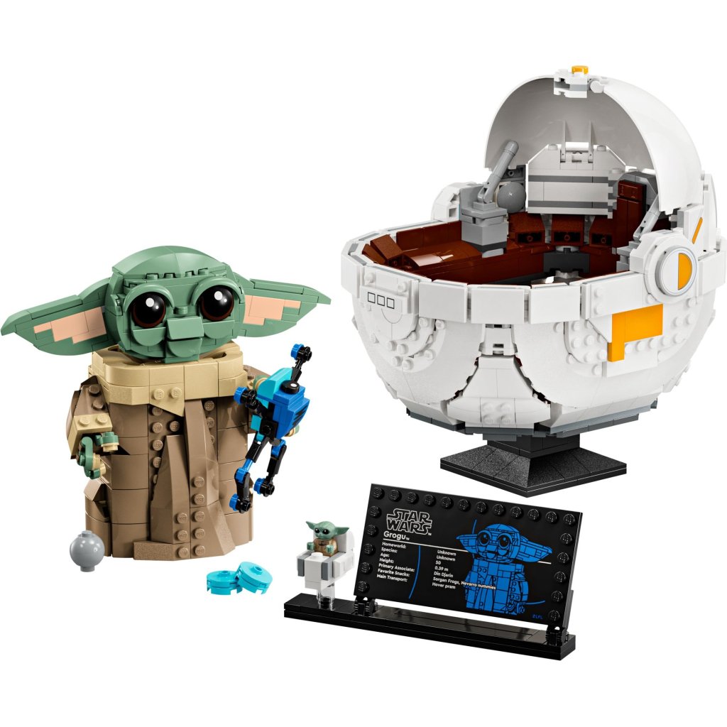 Конструктор LEGO Star Wars Ґроґу в повітряній колисці (75403)