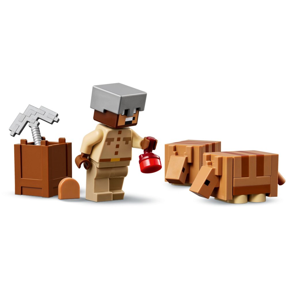 Конструктор LEGO Minecraft Шахтна експедиція Броненосець (21269)