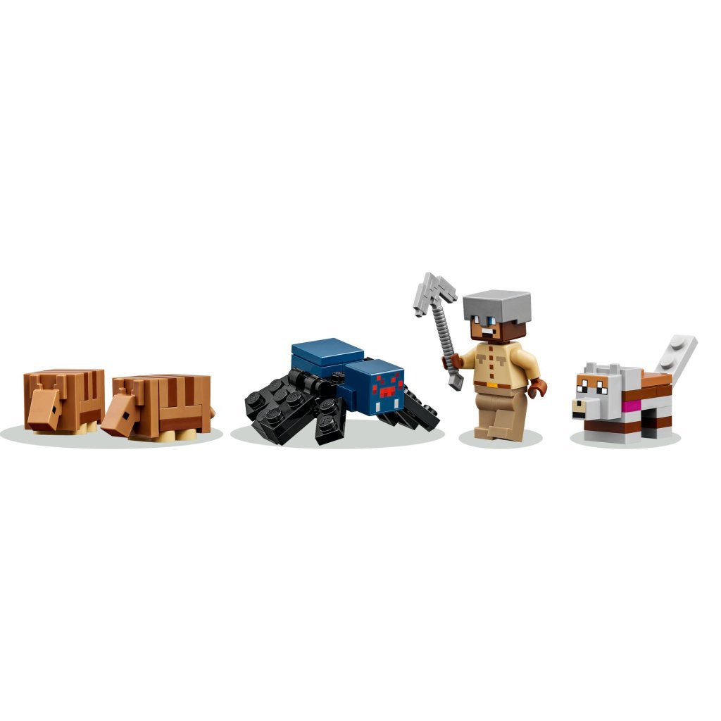 Конструктор LEGO Minecraft Шахтна експедиція Броненосець (21269)