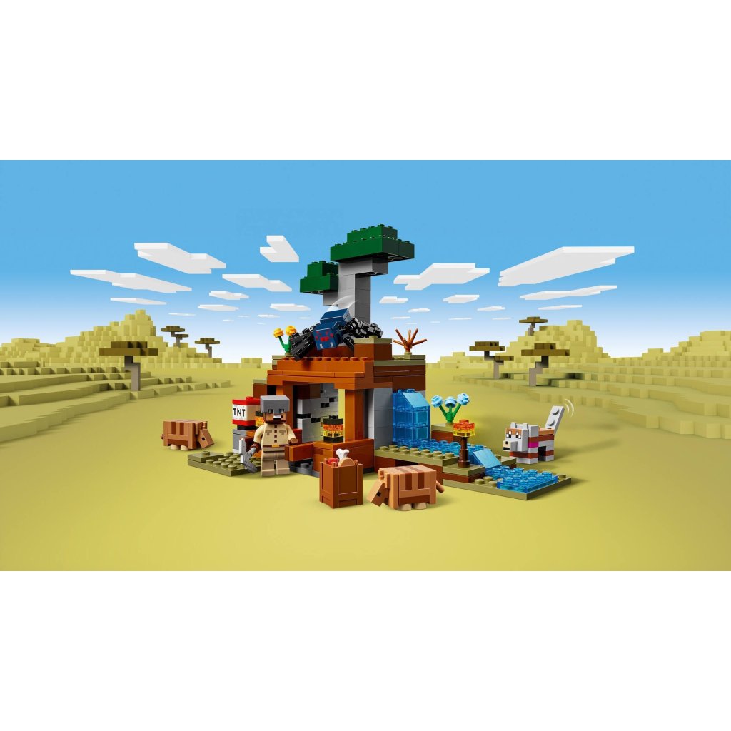 Конструктор LEGO Minecraft Шахтна експедиція Броненосець (21269)