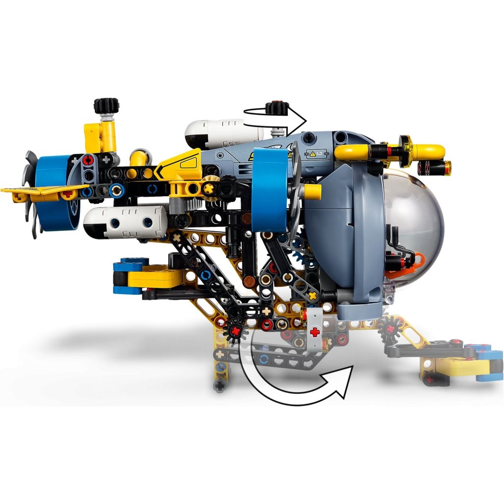 Конструктор LEGO Technic Глибоководний дослідницький підводний човен (42201)